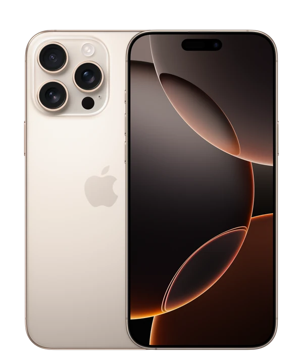 IPHONE 16 PRO MAX 256 GB 93% CAJA ORIG — Desert Titanium