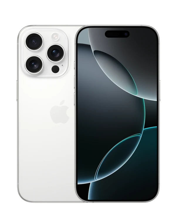 IPHONE 16 PRO 128 GB 89% CAJA ORIG — White Titanium